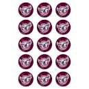 Sea Eagles NRL Edible Icing Cupcake Images